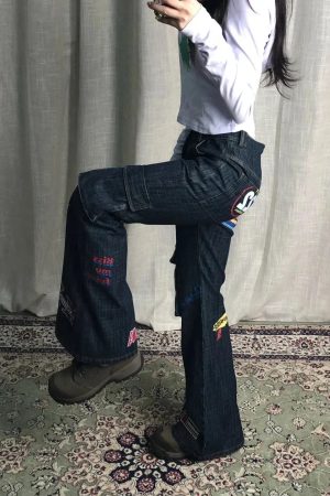 Sticker Cargo Jeans