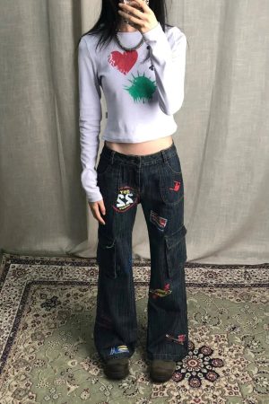 Sticker Cargo Jeans