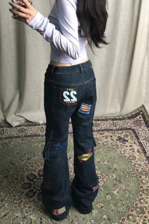 Sticker Cargo Jeans