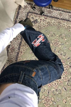 Sticker Cargo Jeans