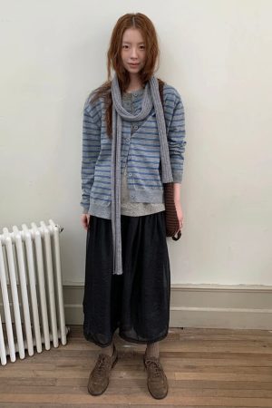 Striped Cardigan