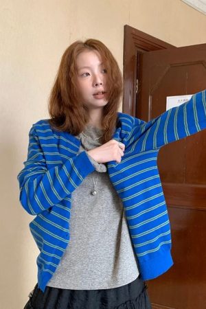 Striped Cardigan