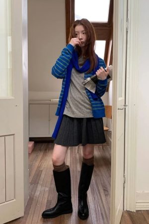 Striped Cardigan