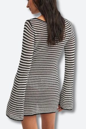 Striped Mini Dress