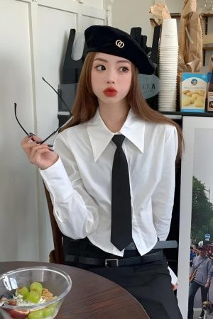 Tie Crop Shirt