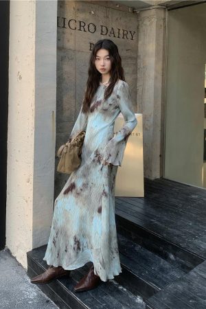 Tie Dye Maxi Dress