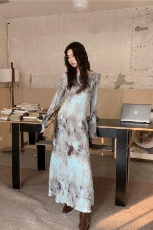 Tie Dye Maxi Dress