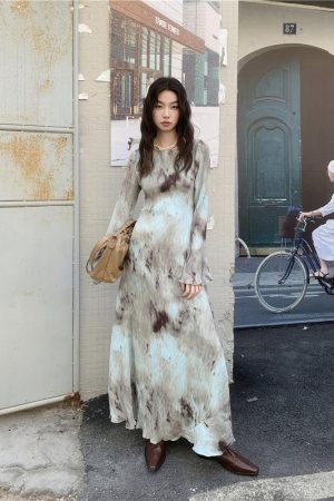 Tie Dye Maxi Dress