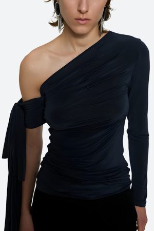 Tie Shoulder Top