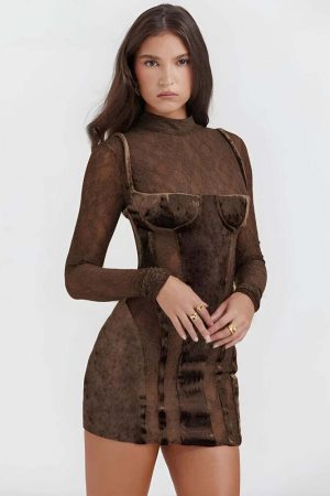 Velvet Mini Dress