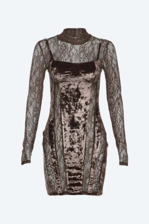 Velvet Mini Dress