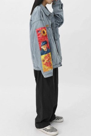 Vincent Van Gogh Denim Jacket