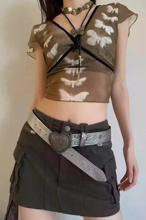 Vintage Heart Belt