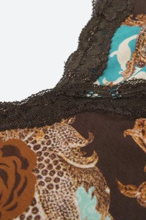 Vintage Mesh Top