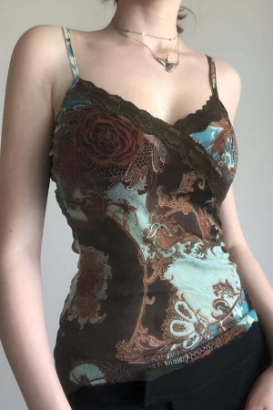 Vintage Mesh Top
