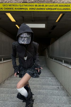 WARDEN EDGE Camo Layered Mini Skirt with Built-in Shorts