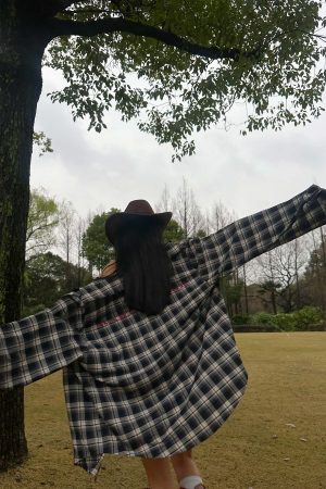 WARDEN EDGE Deconstructed Plaid Shirt