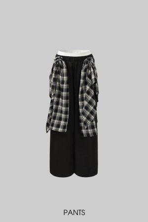 WARDEN EDGE Layered Waist Loose-Fit Track Pants