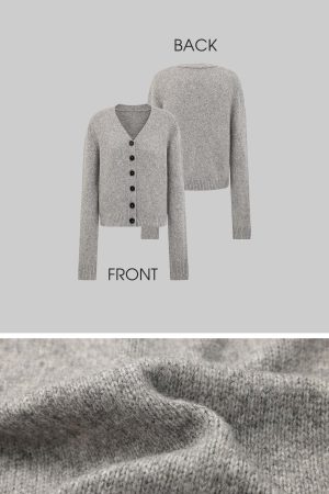 WARDEN EDGE Oversized Knit Cardigan