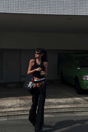 WARDEN EDGE Ribbed Racerback Tank Top