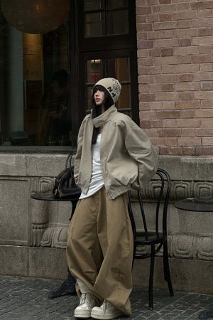 WARDEN EDGE Wide-Leg Pants with Layered Waistband