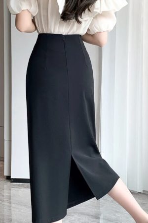 Wrap Midi Skirt