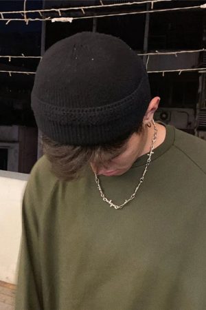 Y2K Barbed Wire Necklace