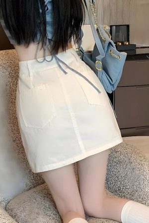 Y2K Cargo Mini Skort