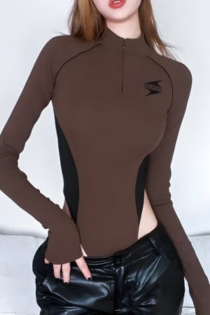 Y2K Extra Long Sleeve Bodysuit