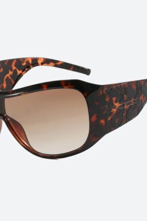 Y2K Oversized Shield Sunglasses