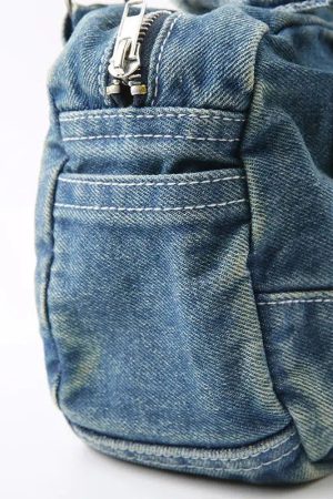 Y2K Star Denim Bag