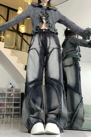 Y2K Wide Leg Jeans