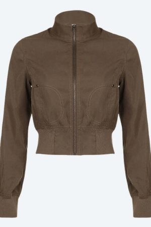 Y2K Zip-Up Jacket